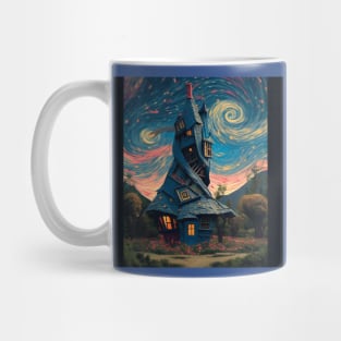 Starry Night Over The Burrow Mug